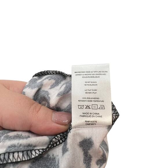 Generation Love Tiffany Classic Leopard Print T-Shirt‎ Mini Dress Size XXS - Picture 16 of 16